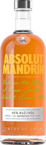 Absolut Mandarin Vodka