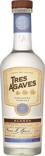 Tres Agaves Agave Blanco Organic Tequila