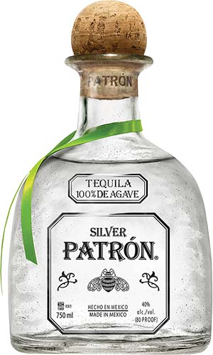 Patron Tequila, 100% Agave, Silver