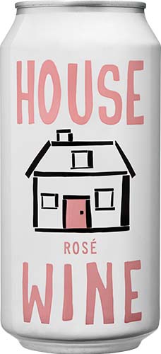 House Wine Wines Rose Can