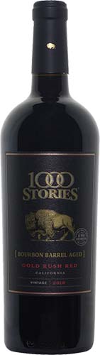 1000 Stories Bourbon Barrel Aged Gold Rush California Red Blend 2019