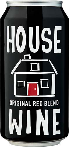 House Wine Can Limited Edition Original Red Blend