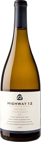 Wine Highway 12 California Chardonnay White