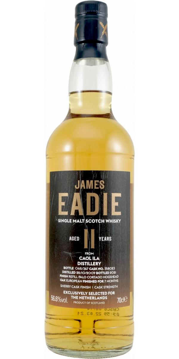 James Eadie ‘Caol Ila’ 11Yr Scotch Whisky