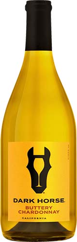 Dark Horse Buttery Chardonnay California White Wine