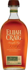 Elijah Craig Kentucky Straight Rye Whiskey