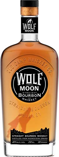 Old Camp Wolf Moon Straight Bourbon Whiskey