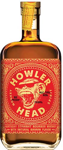 Howler Head Kentucky Straight Bourbon Whiskey With Natural Banana Flavor