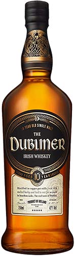 The Dubliner Bourbon Cask Aged Irish Whiskey