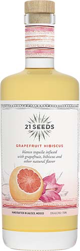 21 Seeds Blanco Grapefruit Hibiscus Tequila