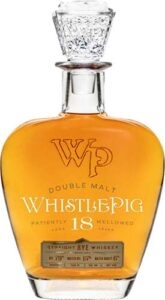 WhistlePig Double Malt 18 Year Old Straight Rye Whiskey