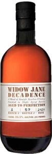 Widow Jane Decadence 10 Year Old Straight Bourbon Whiskey