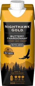 Bota Mini Nighthawk Gold Buttery Chardonnay