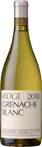 Ridge Grenache Blanc