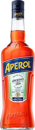 Aperol Liqueur, Aperitivo