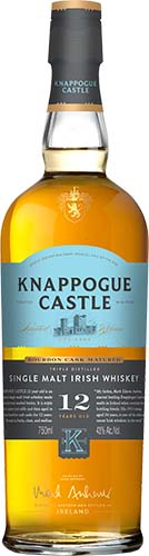 Knappogue Castle 12 Year Old Single Malt Irish Whiskey