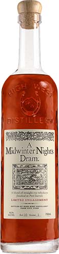 High West Distillery Midwinter Nights Dram Rye Whiskey Act 7 Scene 5