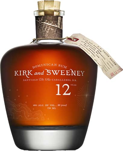 Kirk and Sweeney Dominican, 12 Year Rum