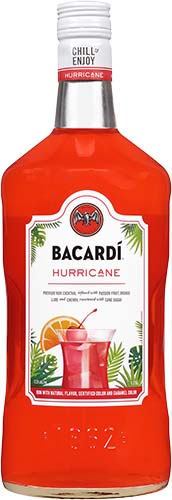 Bacardi Hurricane Premium Rum Cocktail