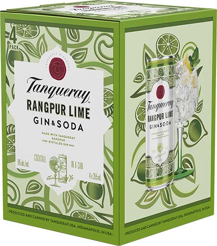 Tanqueray Rangpur Lime Gin & Soda Cocktail