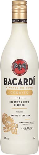 Bacardi Limited Edition Coquito Coconut Cream Liqueur