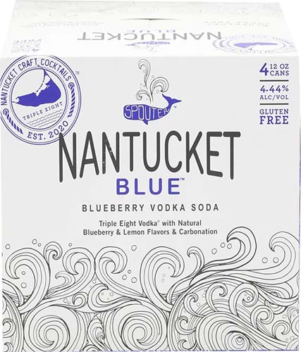 Nantucket Blue Vodka Soda