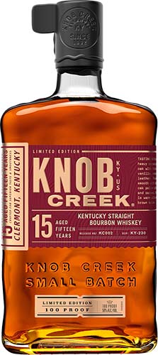 Knob Creek 15 Year Straight Kentucky Bourbon Limited Release