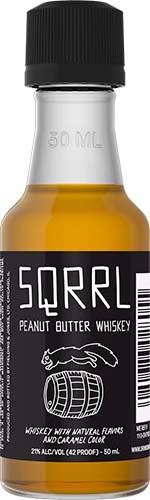 Sqrrl Peanut Butter Whiskey 50 Ml