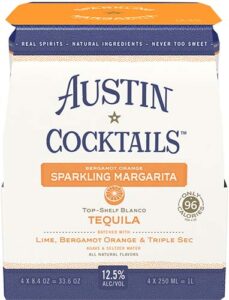 Austin Cocktails Sparkling Bergamot Orange Margarita