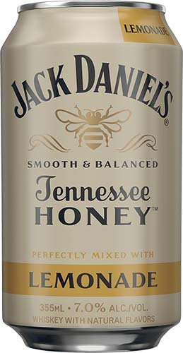 Jack Daniel’s Tennessee Honey And Lemonade Ready To Drink