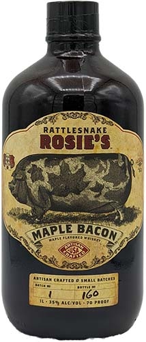 Rattlesnake Rosie’s Maple Bacon Flavored Whiskey