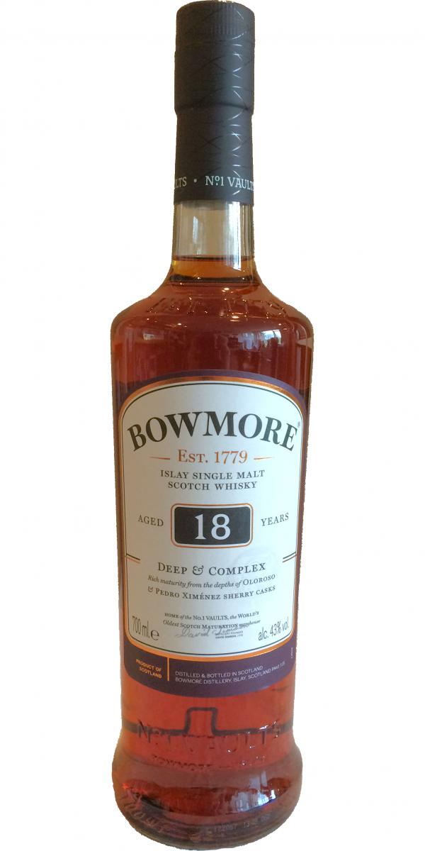 Bowmore 18 Year Old Islay Single Malt Scotch Whisky