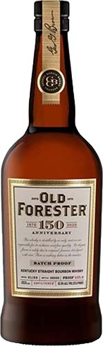 Old Forester 150th Anniversary Batch 2 126.4 Proof Bourbon