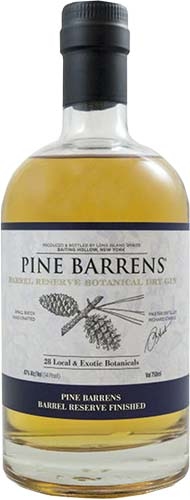 Pine Barrens Barrel Aged Gin