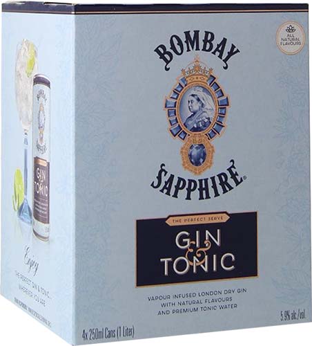 Bombay Sapphire Gin & Light Tonic