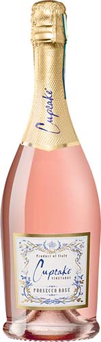 Cupcake Sparkling Wine, Prosecco Rose DOC, 2019