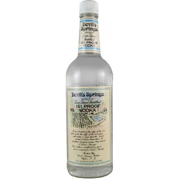 Devil Springs 151Pf Vodka