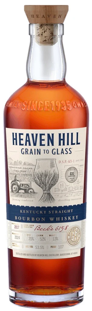 Heaven Hill Grain To Glass Straight Bourbon Whiskey 2024