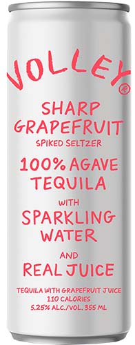 Volley Sharp Grapefruit Tequila Seltzer