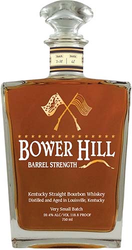 Whiskey Bower Hill Barrel Strength Bourbon