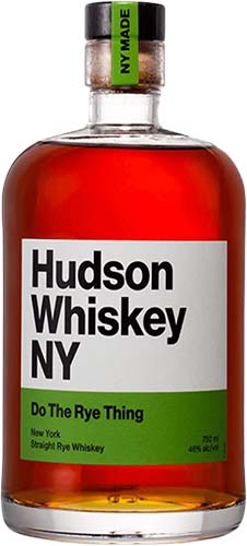 Hudson Whiskey NY Do The Rye Thing