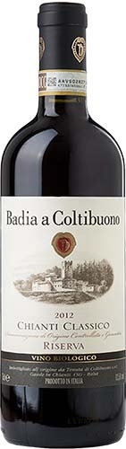 Vina Cobos 2018 Badia A Coltibuono Chianti Classico Riserva