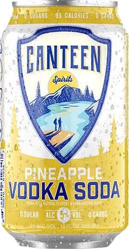 Canteen Pineapple Vodka Soda