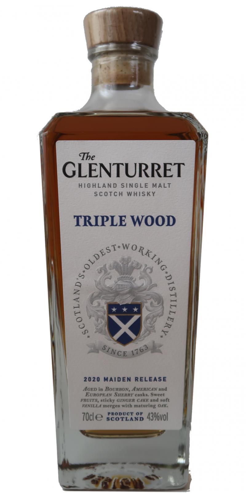 The Glenturret Distillery Triple Wood 2021 Release