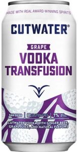 Cutwater Spirits Grape Vodka Transfusion