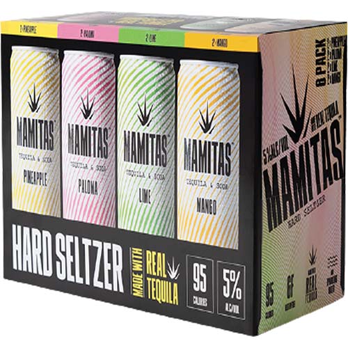 Mamitas Tequila Soda Hard Seltzer Variety Pack