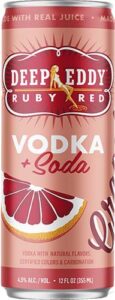 Deep Eddy Ruby Red Vodka & Soda Ready-To-Drink