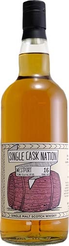 Single Cask Nation “Westport” 16-YR Malt Scotch Whisky (Scotland)