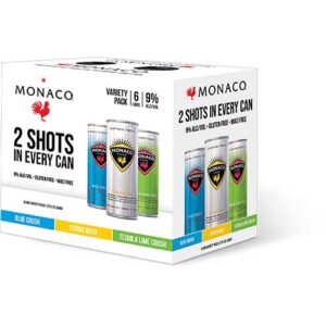 Drink Monaco Cocktail Variety Pack 12oz 6-Pack Can