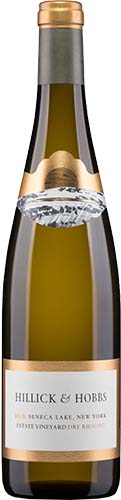 Hillick & Hobbs Estate Vineyard Seneca Lake Dry Riesling New York 2019 Rated 94JS